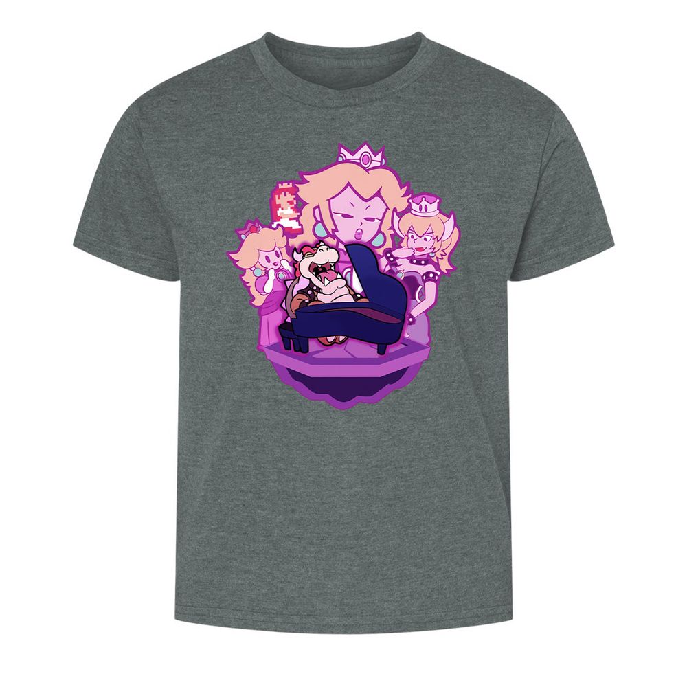 Kids T-Shirt - WMQJLNXH - Dark Heather - 10