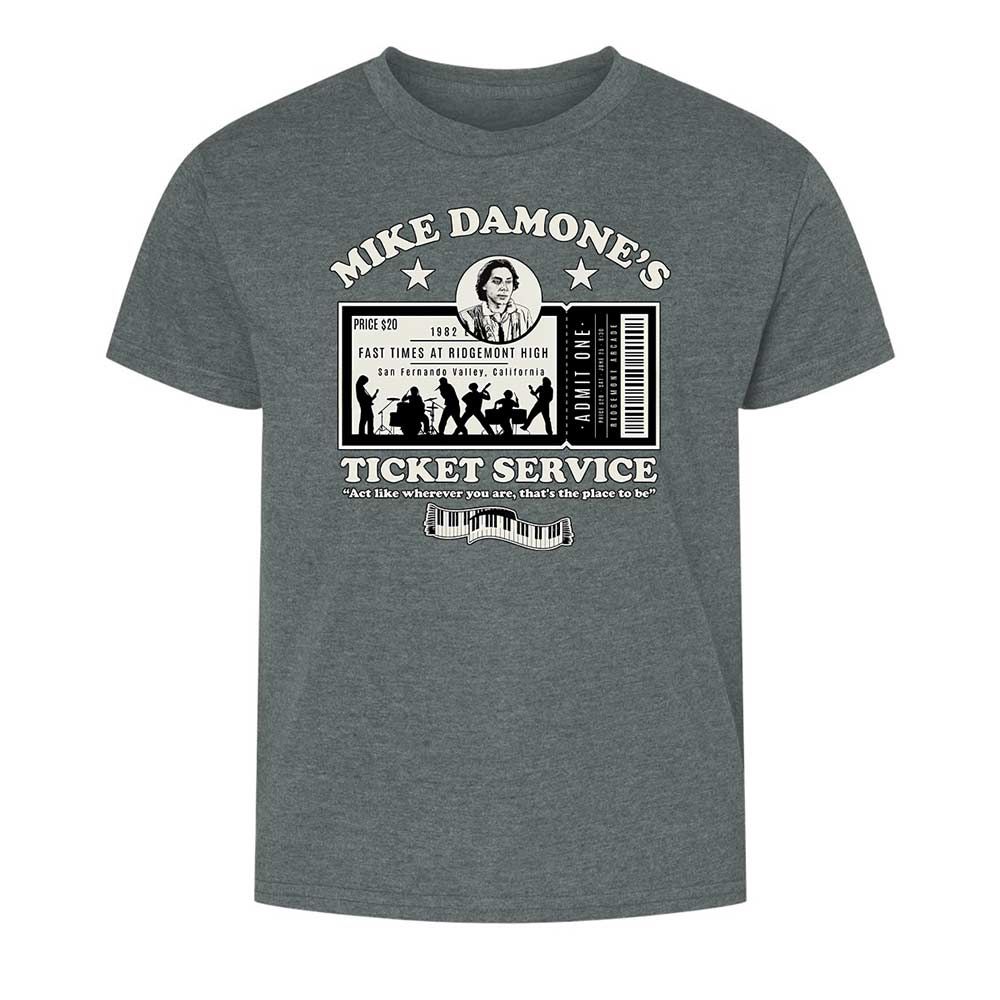 Damone's Ticket Service - Dark Heather - 10