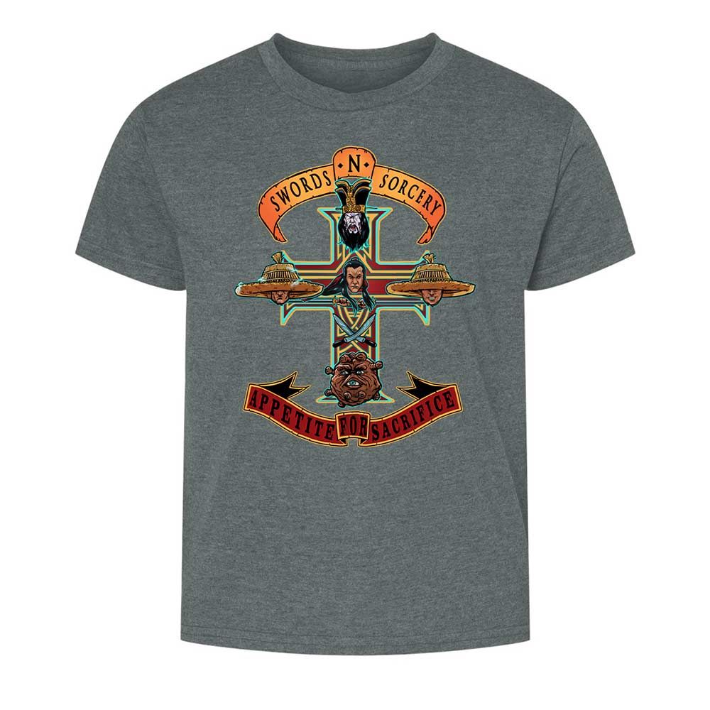 Kids T-Shirt - JPLG1TAZ - Dark Heather - 10