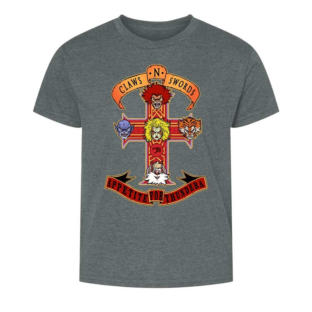 Kids T-Shirt - X2AHL5L9 - Dark Heather - 10