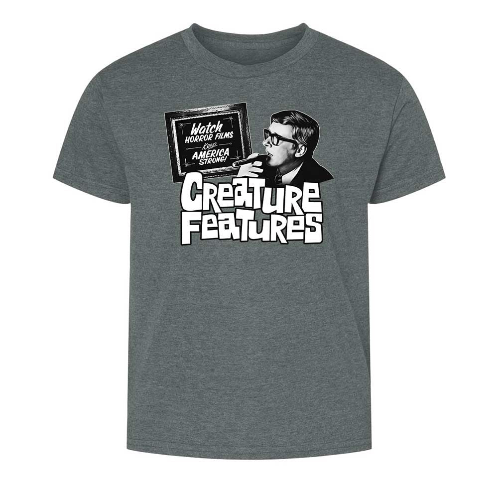 Bob Wilkins Creature Features - Dark Heather - 10