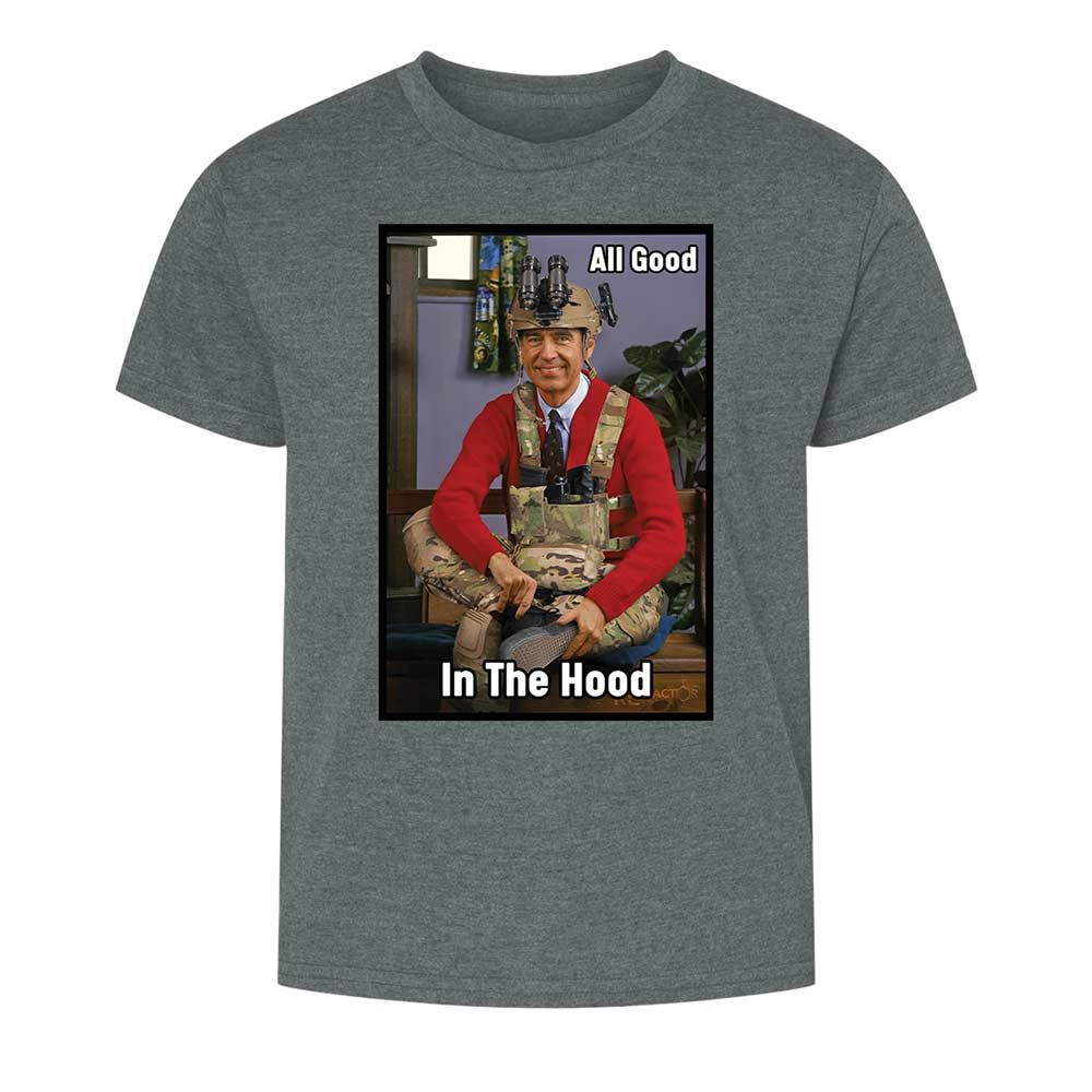 All Good In The Hood - Dark Heather - 10