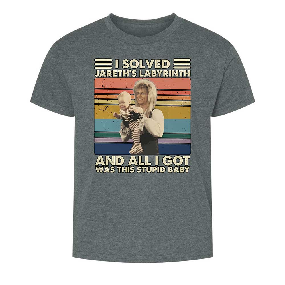 Kids T-Shirt - ZYJD851D - Dark Heather - 10