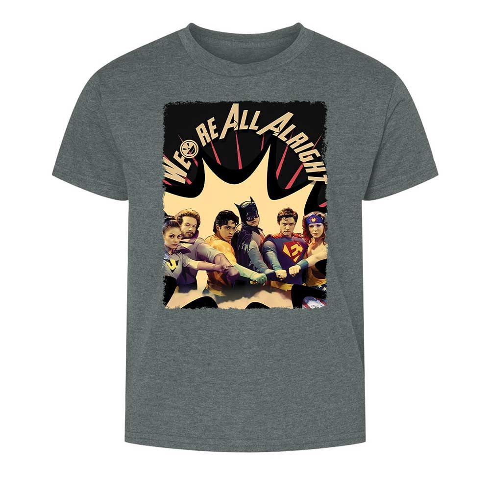 Kids T-Shirt - UWSYBUD5 - Dark Heather - 10