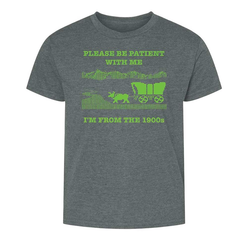 I'm from the 1900s - Dark Heather - 10