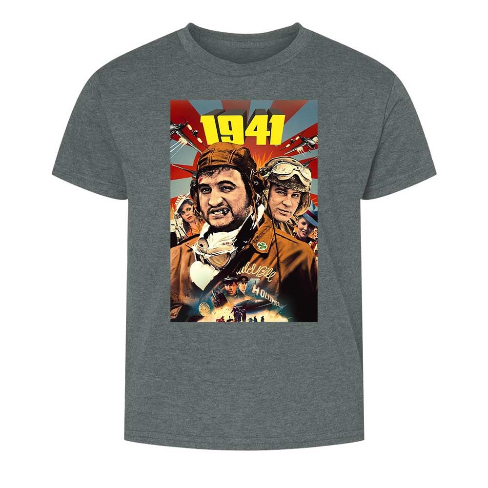 Kids T-Shirt - SAGKB7TZ - Dark Heather - 10