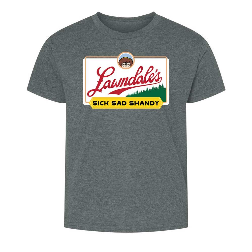 Kids T-Shirt - QCXUZP7V - Dark Heather - 10