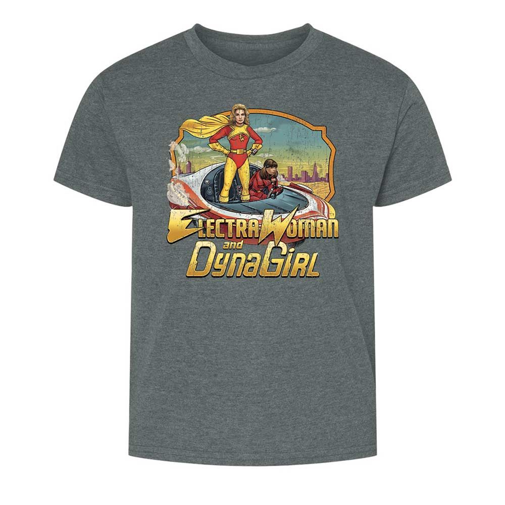 Kids T-Shirt - ADVFLRJN - Dark Heather - 10