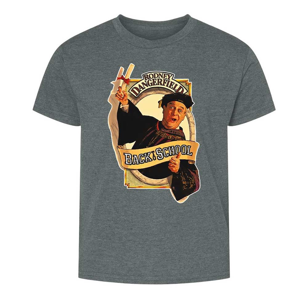 Kids T-Shirt - 6RYDGYGR - Dark Heather - 10