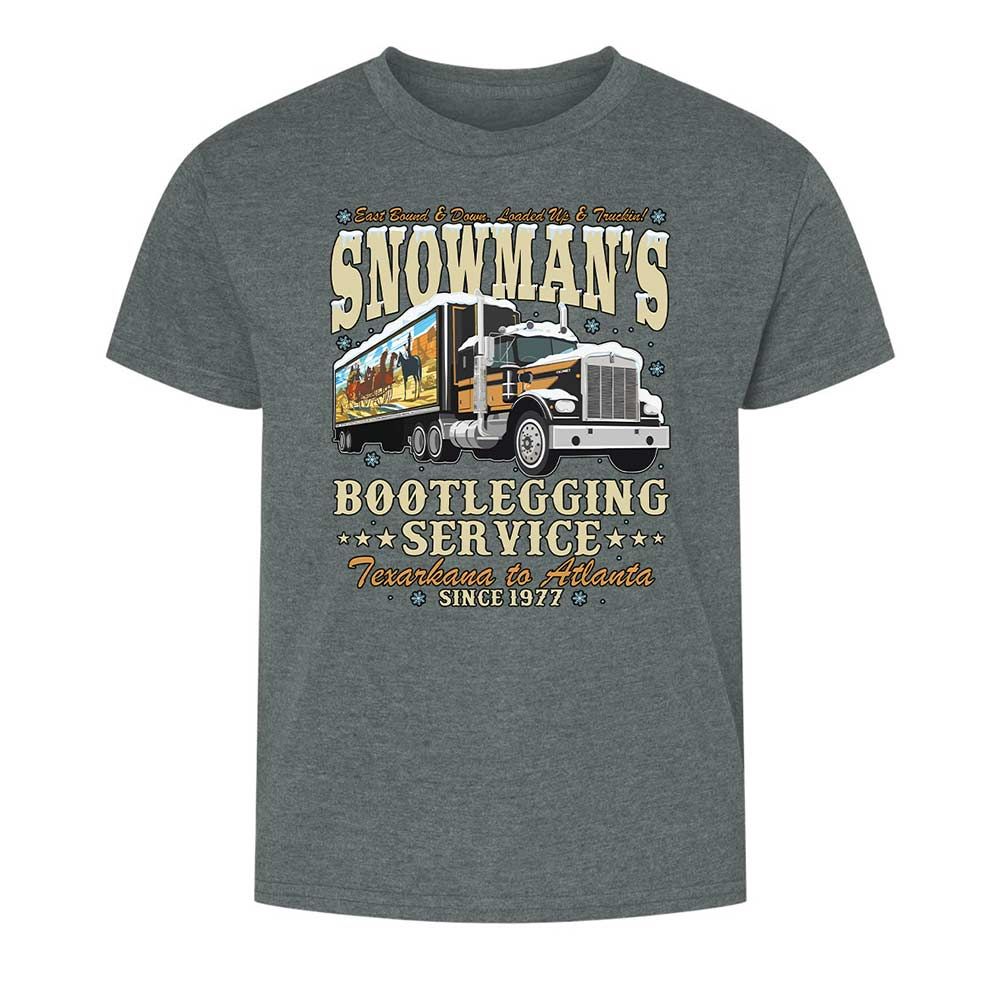 Snowman's Bootlegging Service - Dark Heather - 10
