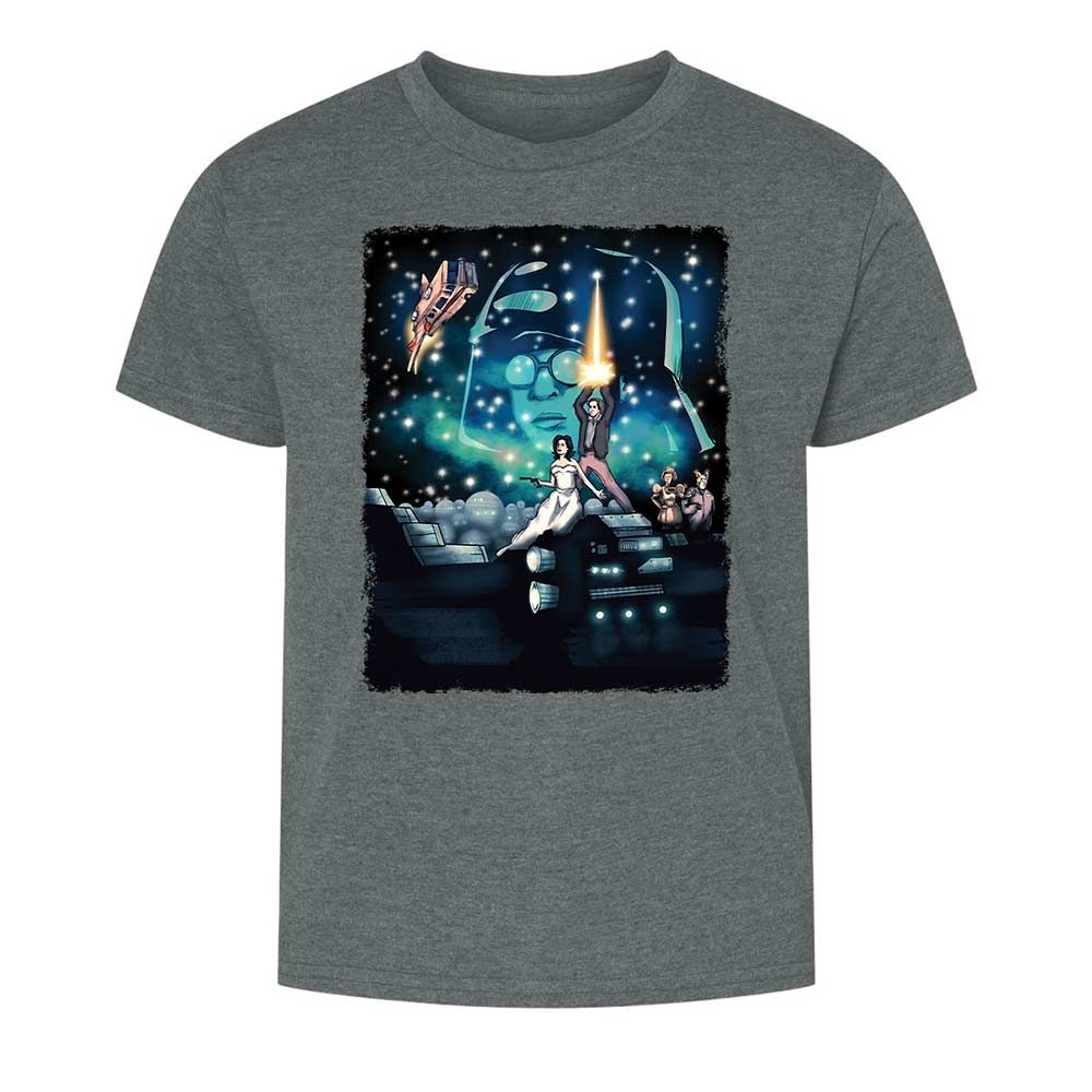 Kids T-Shirt - LAH3V8KH - Dark Heather - 10