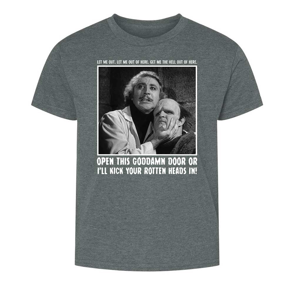 Kids T-Shirt - UG6UMQQP - Dark Heather - 10