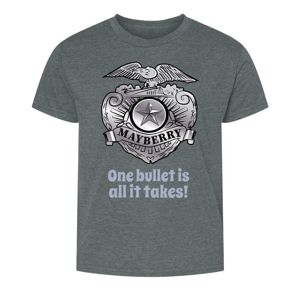Kids T-Shirt - 9F7SHD1X - Dark Heather - 10