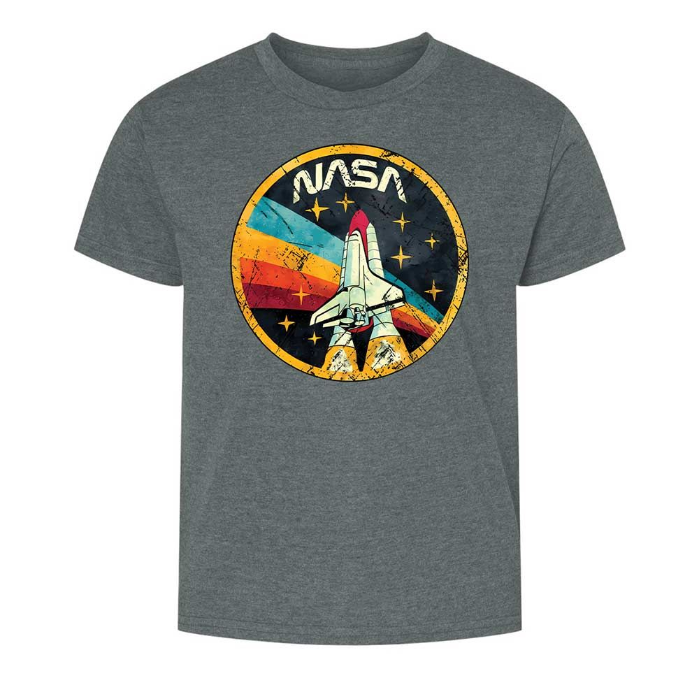 USA Space Agency Vintage Colors - Dark Heather - 10