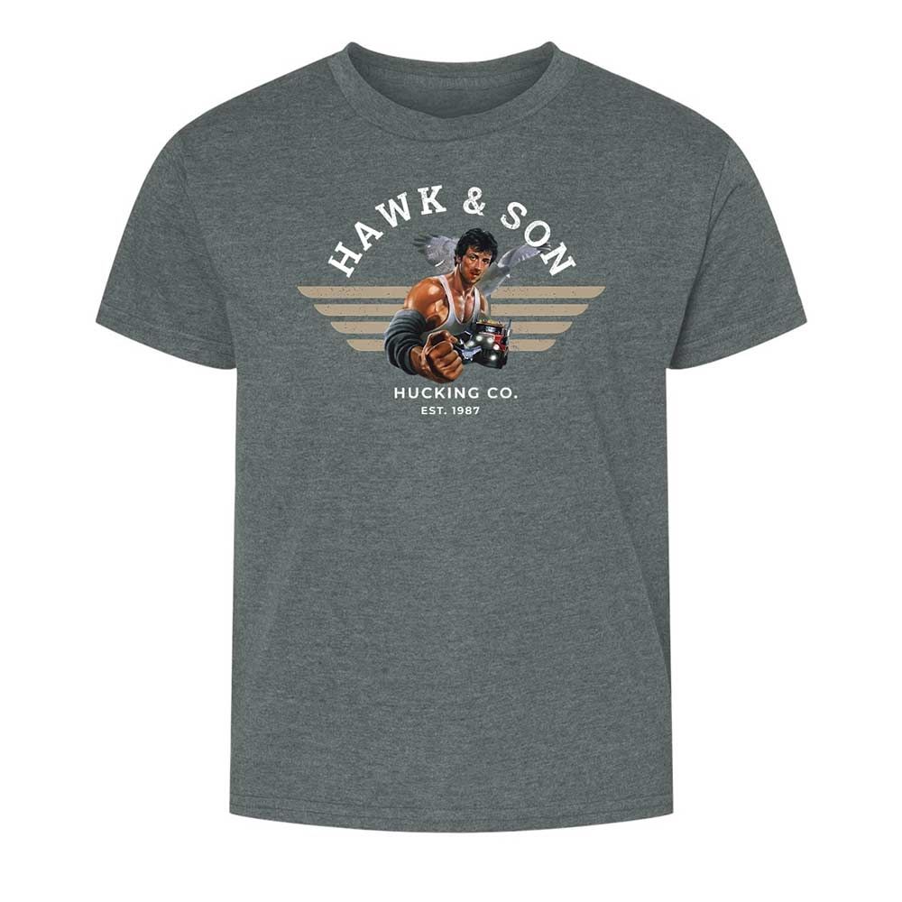 Kids T-Shirt - B5512QWH - Dark Heather - 10