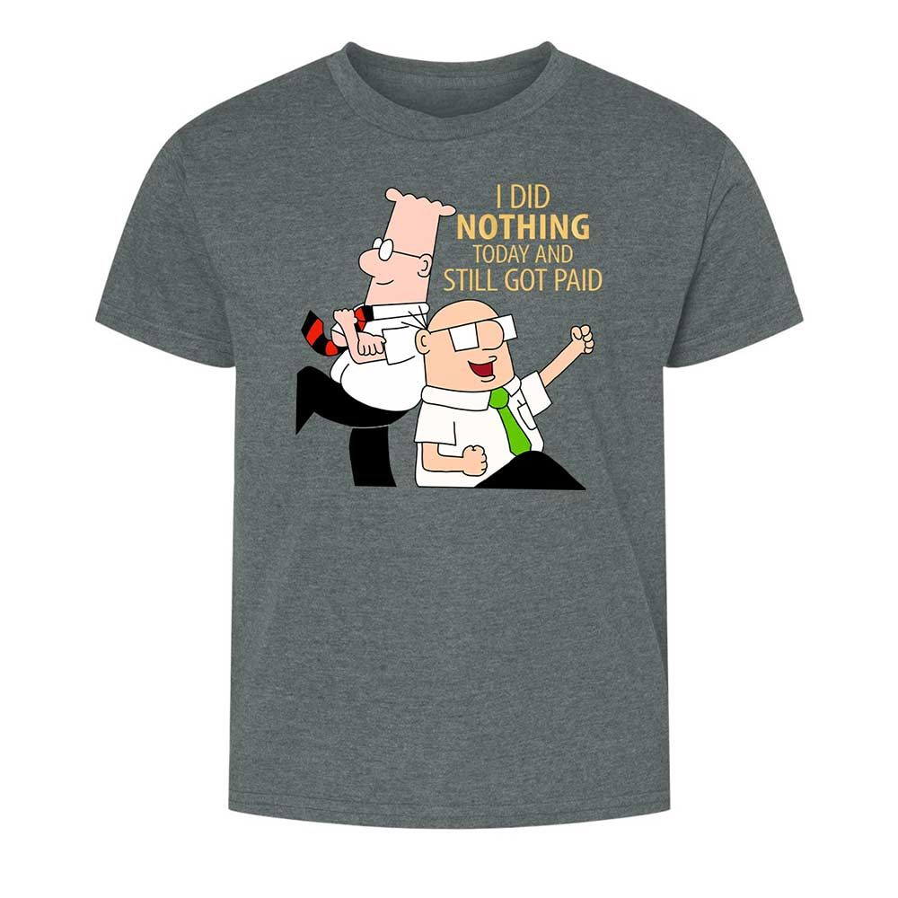 I Did Nothing and Still Got Paid - Dark Heather - 10