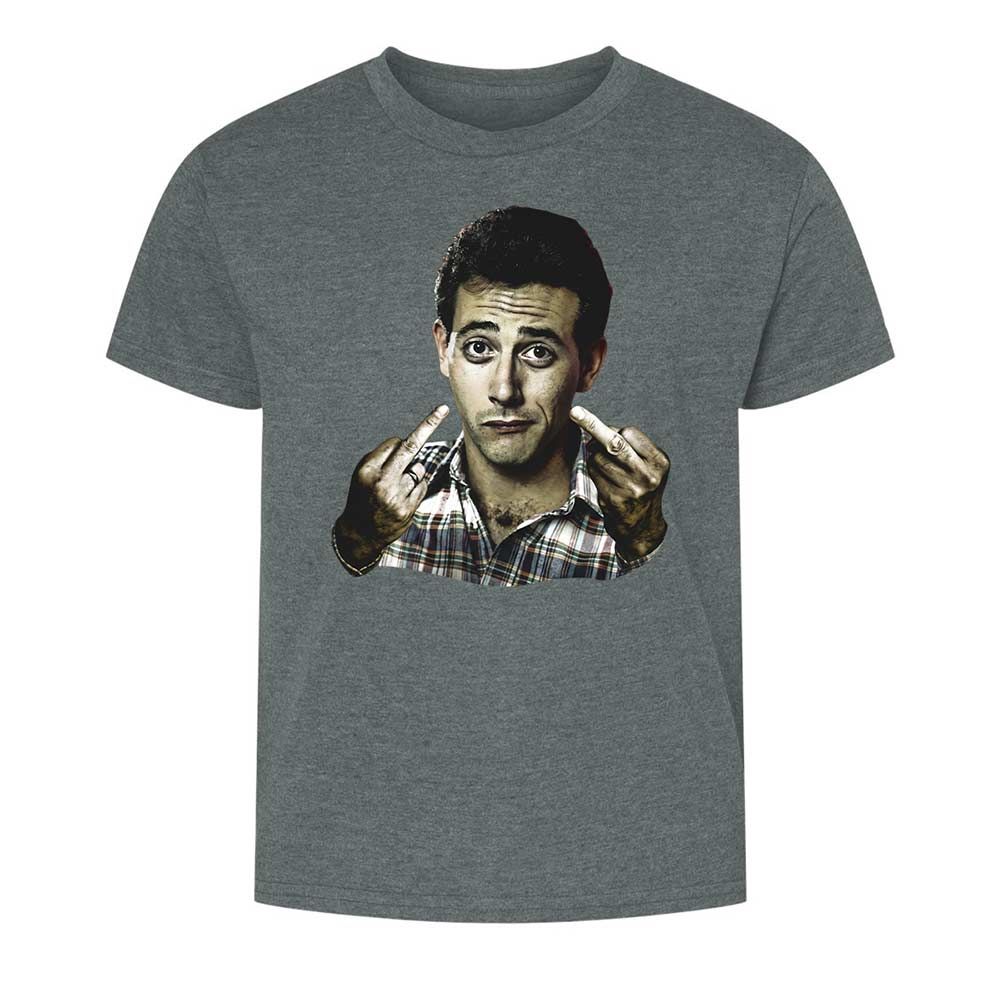 Kids T-Shirt - R5MG1UGJ - Dark Heather - 10