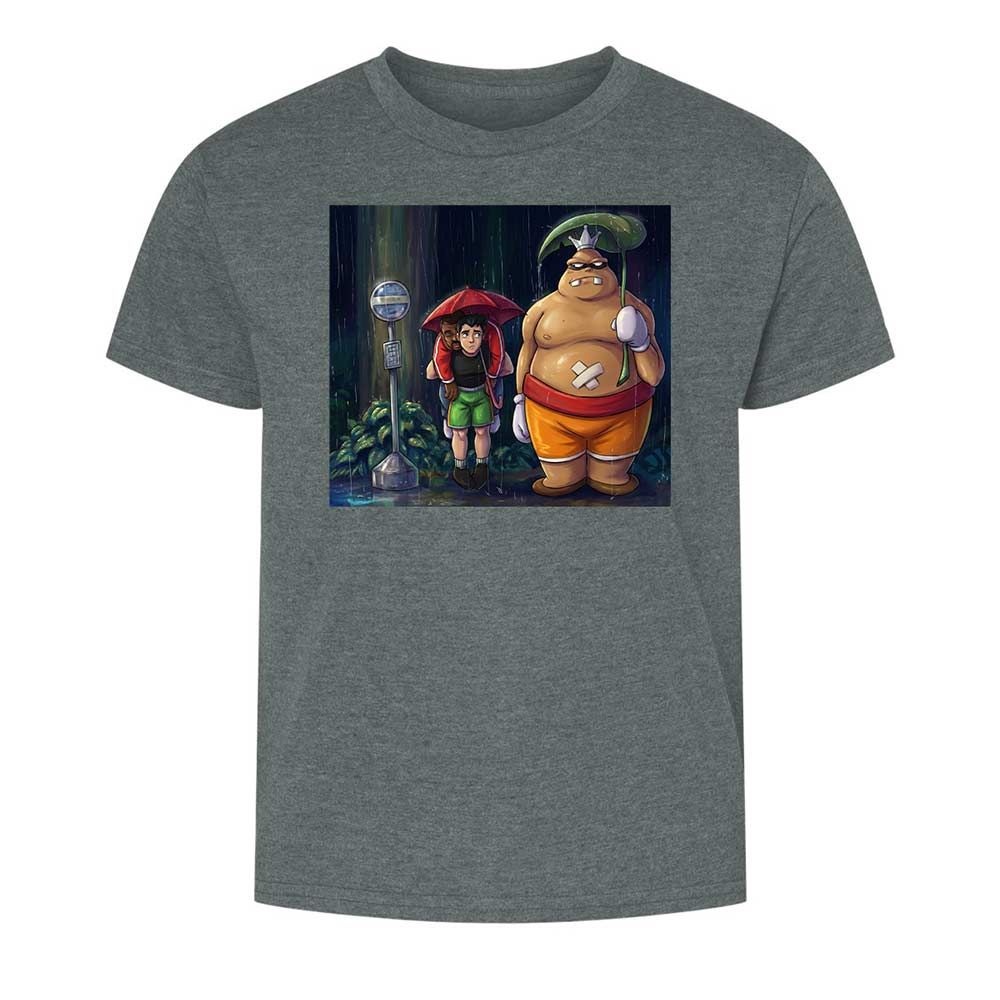 Kids T-Shirt - CXD77MHE - Dark Heather - 10