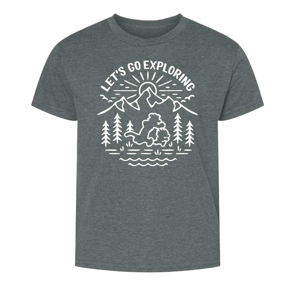 Kids T-Shirt - WWFJJMR1 - Dark Heather - 10