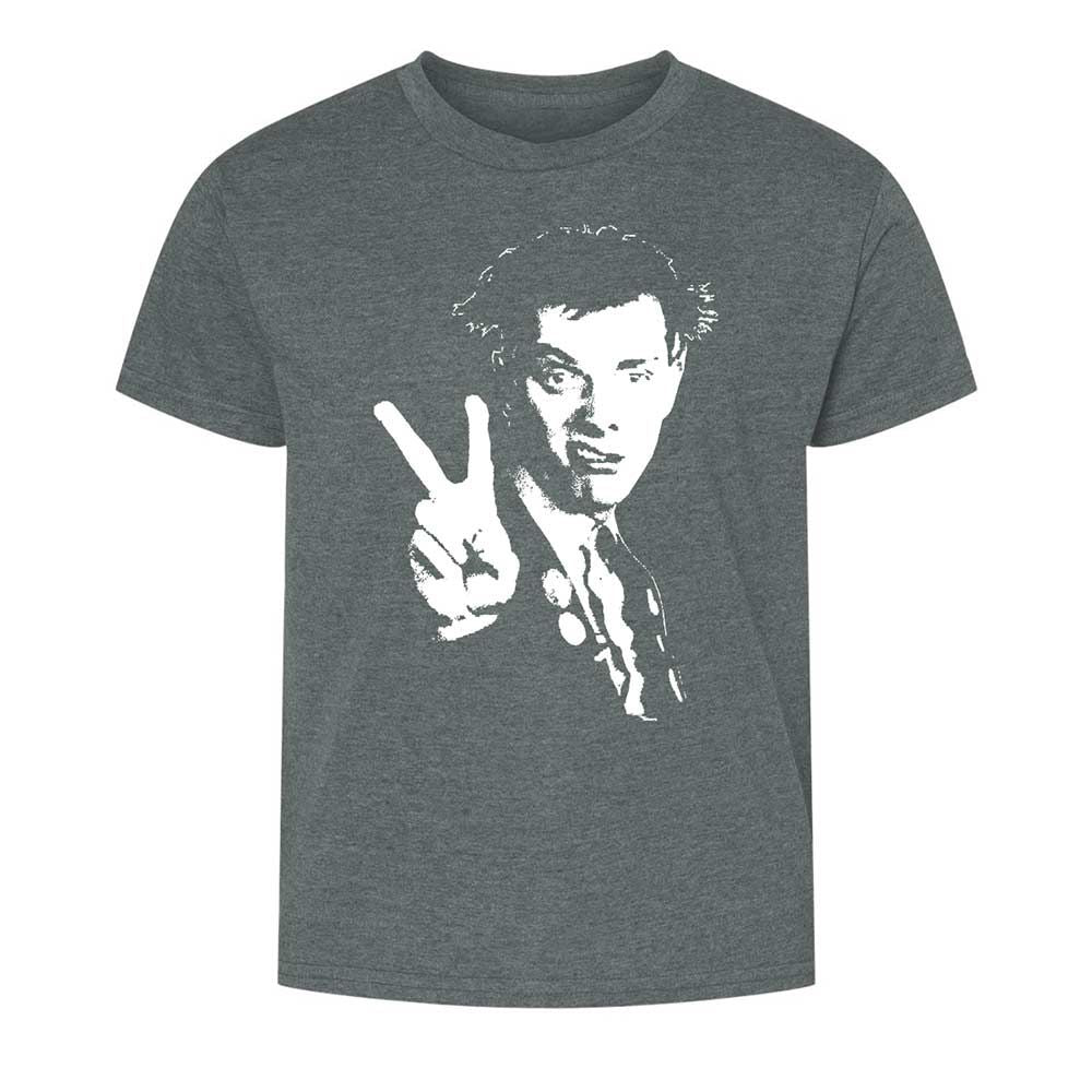 Kids T-Shirt - Black - Dark Heather - 10
