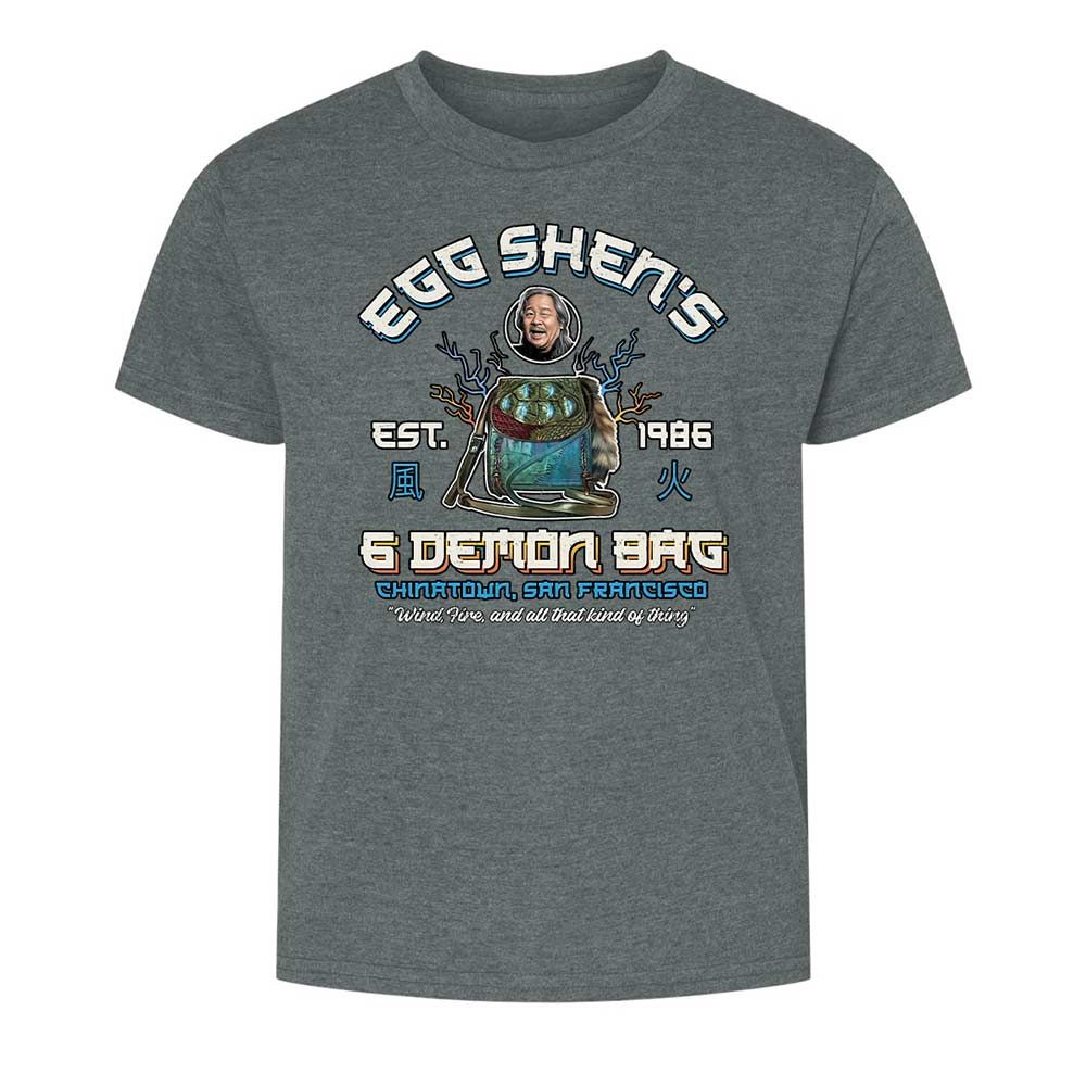 Kids T-Shirt - J8ZBVDPW - Dark Heather - 10