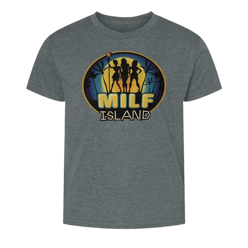 Kids T-Shirt - CXL2TBQM - Dark Heather - 10