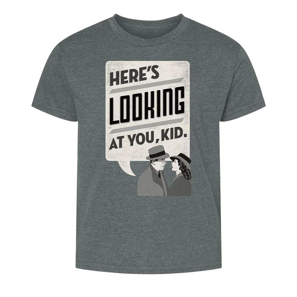 Here's Looking at You Kid - Dark Heather - 10