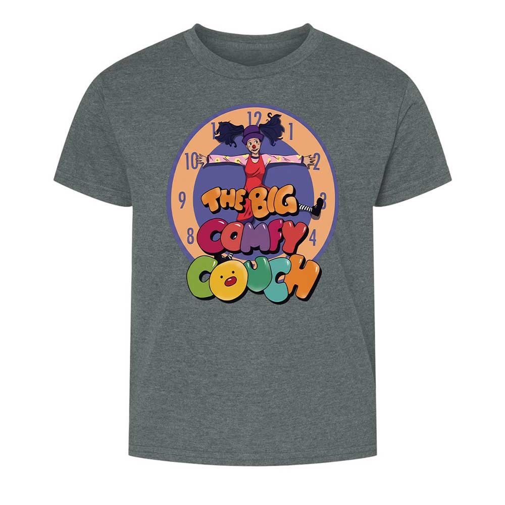 Kids T-Shirt - YP9U4ZDM - Dark Heather - 10