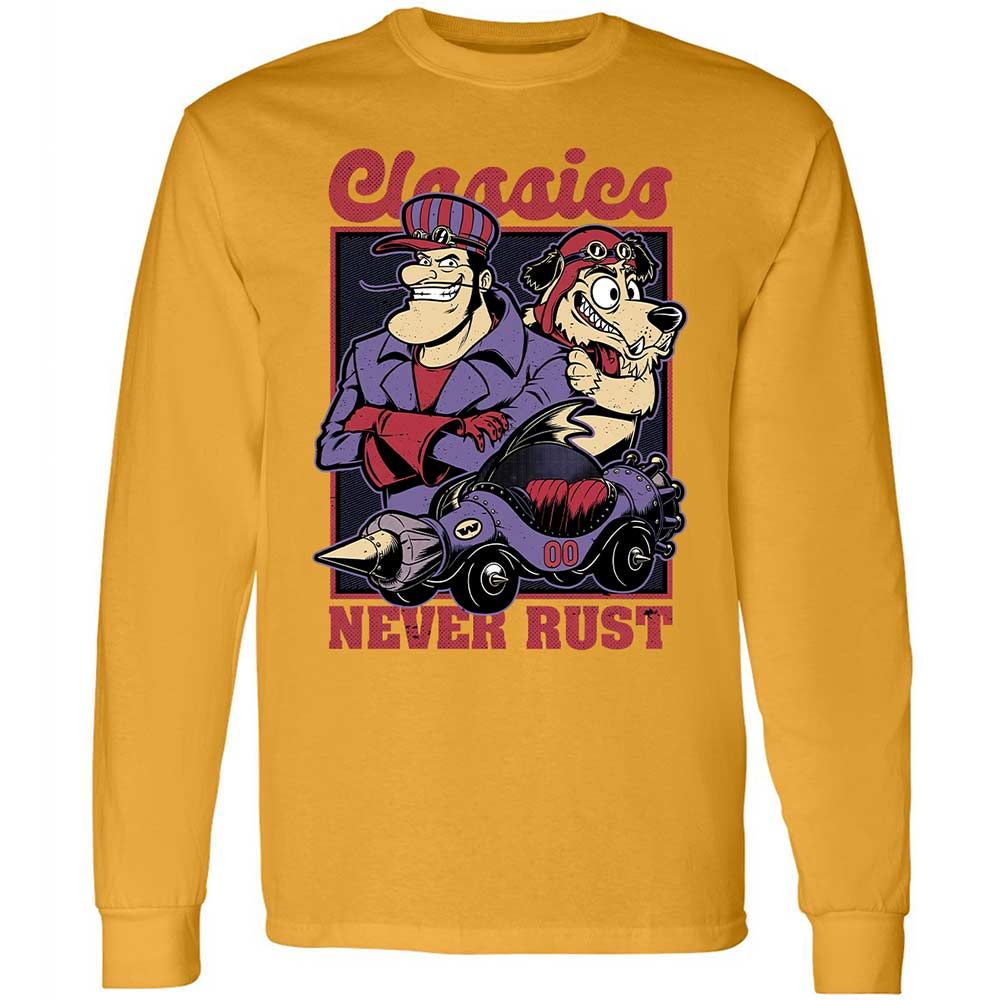 Long Sleeve T-Shirt - G85BX7B7 - Gold - 10