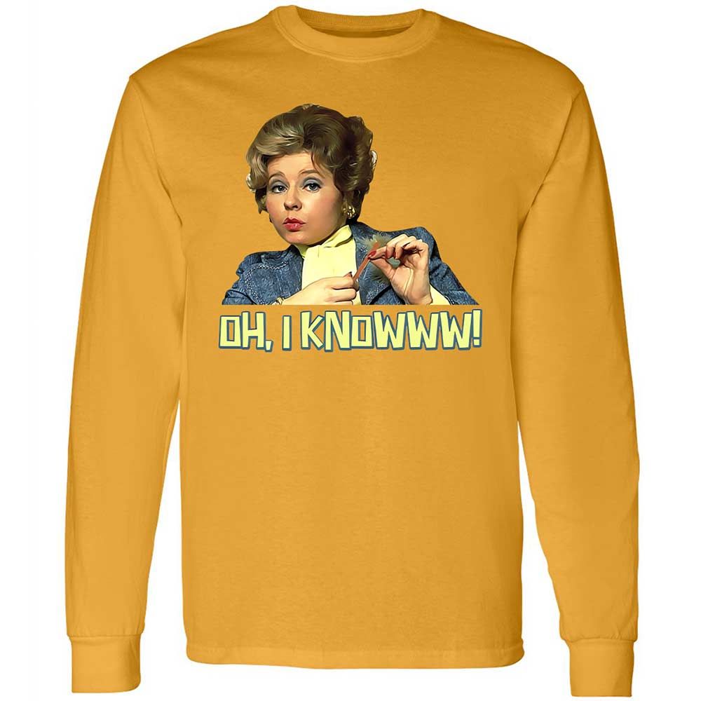 Long Sleeve T-Shirt - ZCATD2BH - Gold - 10
