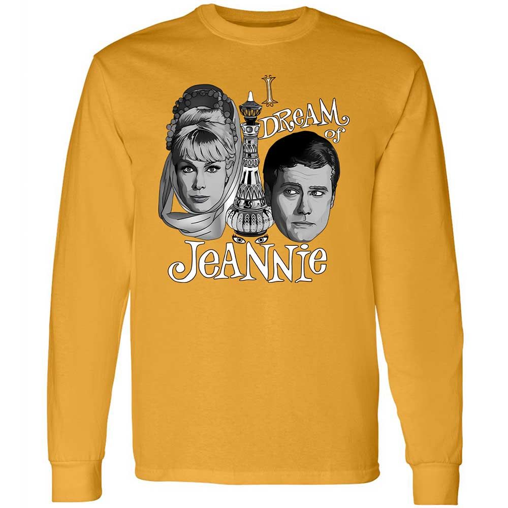 Long Sleeve T-Shirt - RJESR9LZ - Gold - 10