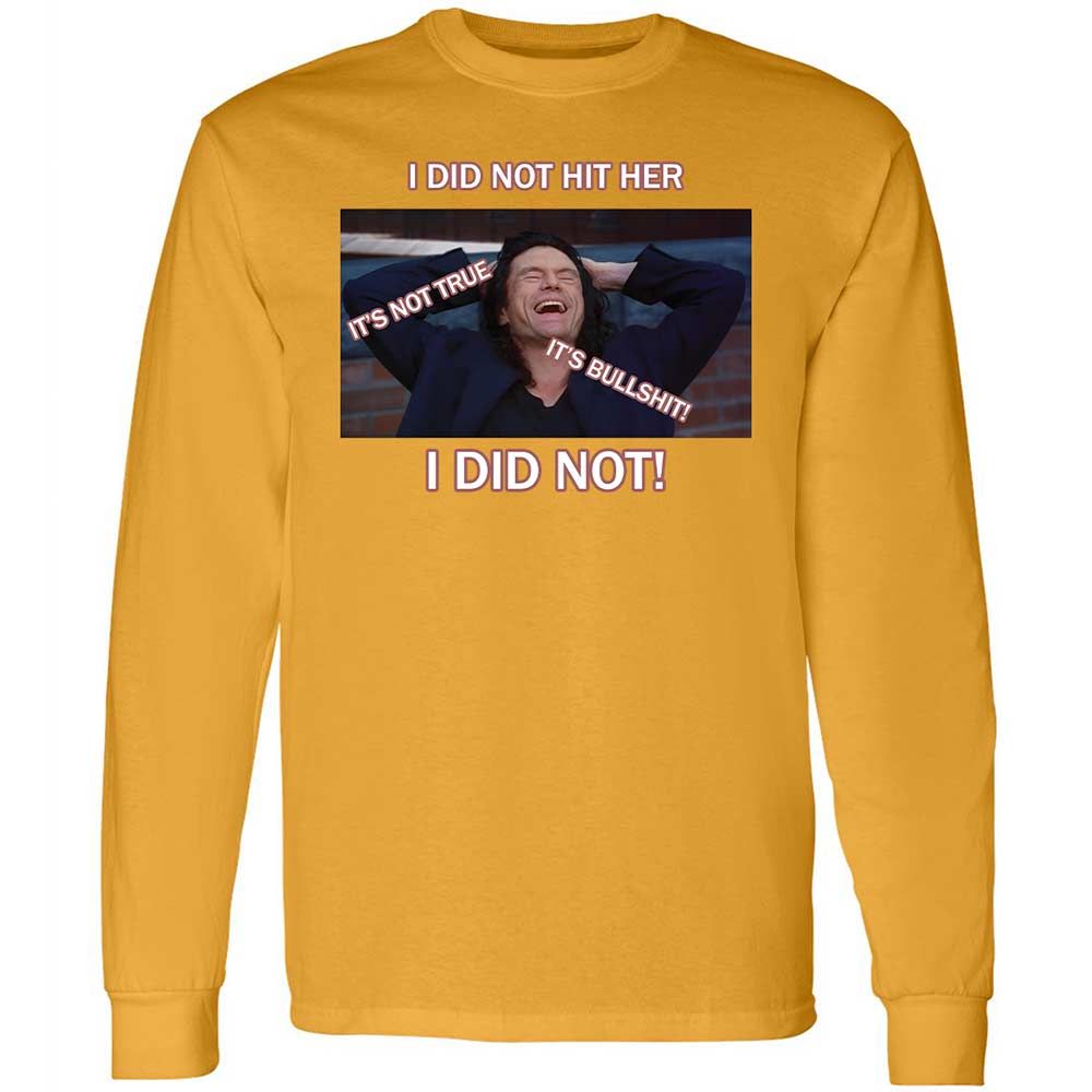 Long Sleeve T-Shirt - DNW2NE3R - Gold - 10