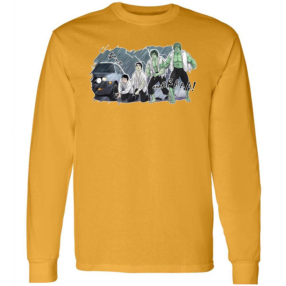 Long Sleeve T-Shirt - ZEGL7C46 - Gold - 10