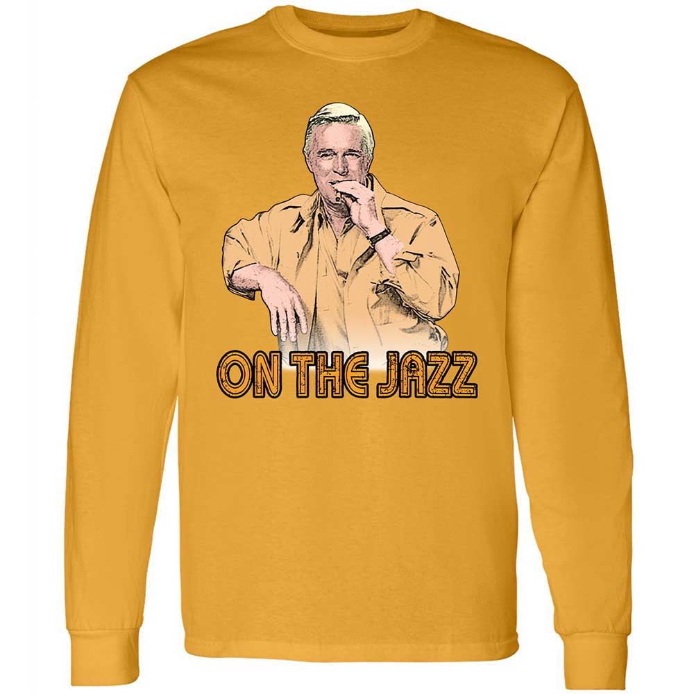 Long Sleeve T-Shirt - AZ9NPZ96 - Gold - 10