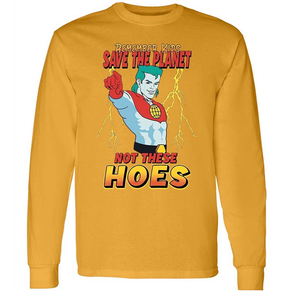 Long Sleeve T-Shirt - PT6ZSRH2 - Gold - 10