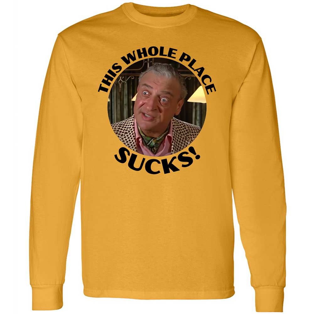 Long Sleeve T-Shirt - BL1XKS9F - Gold - 10
