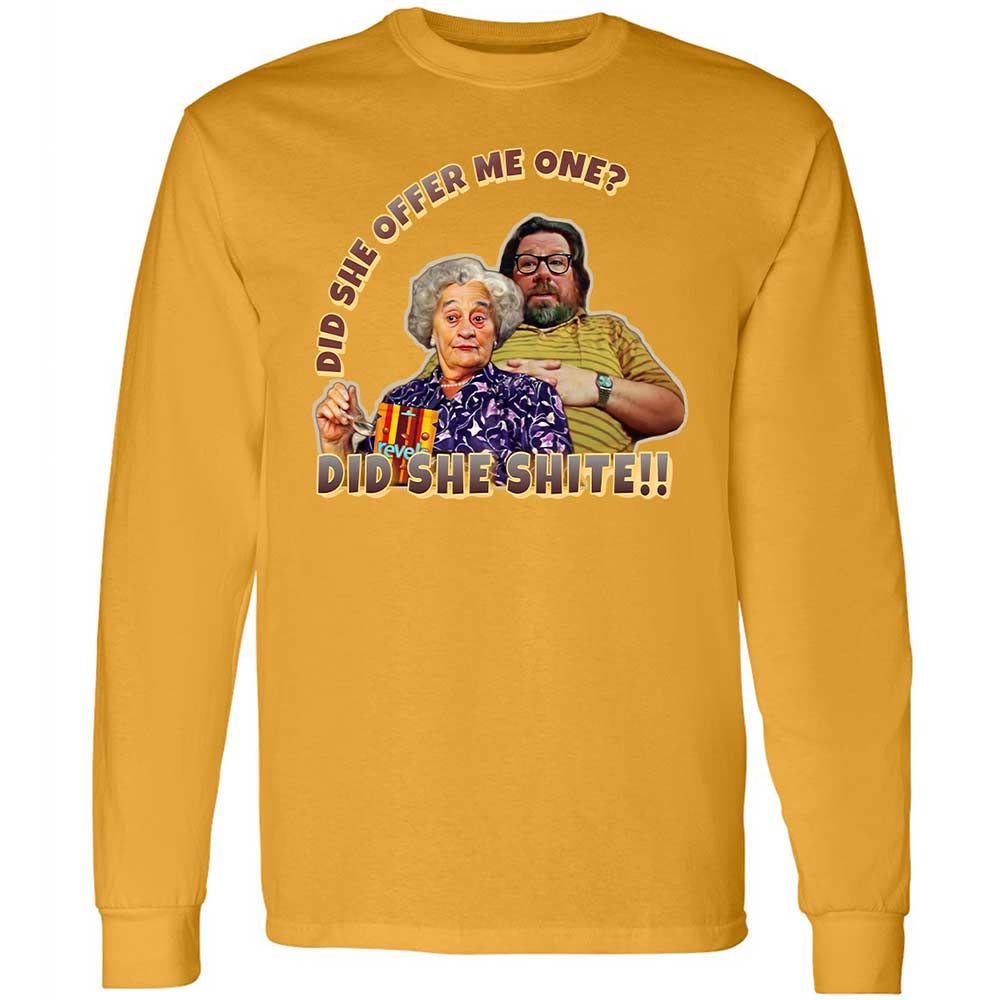 Long Sleeve T-Shirt - 1E3EXNDV - Gold - 10