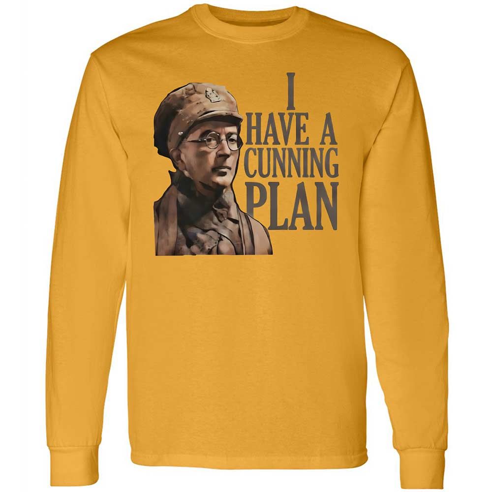 I Have A Cunning Plannn - Gold - 10