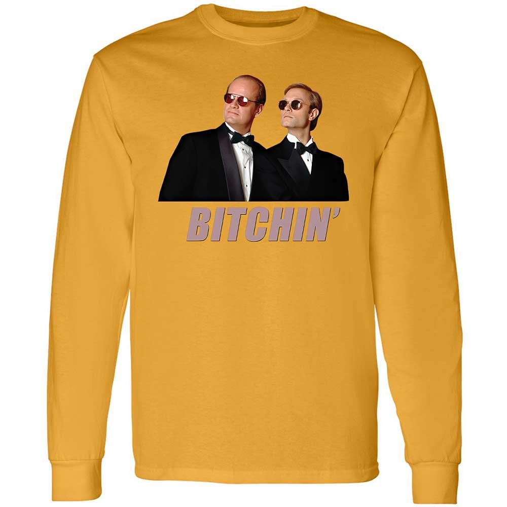 Long Sleeve T-Shirt - CZV5RZL4 - Gold - 10