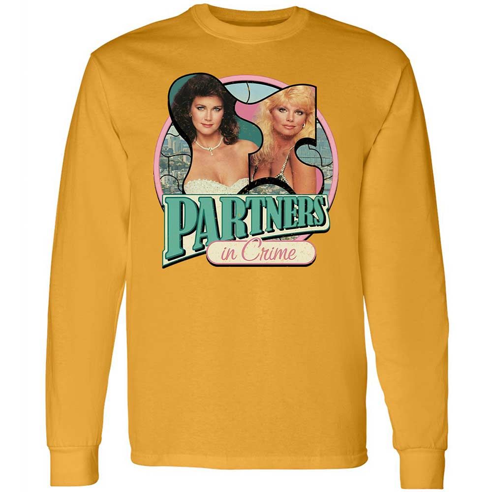 Long Sleeve T-Shirt - C1F7FWRV - Gold - 10
