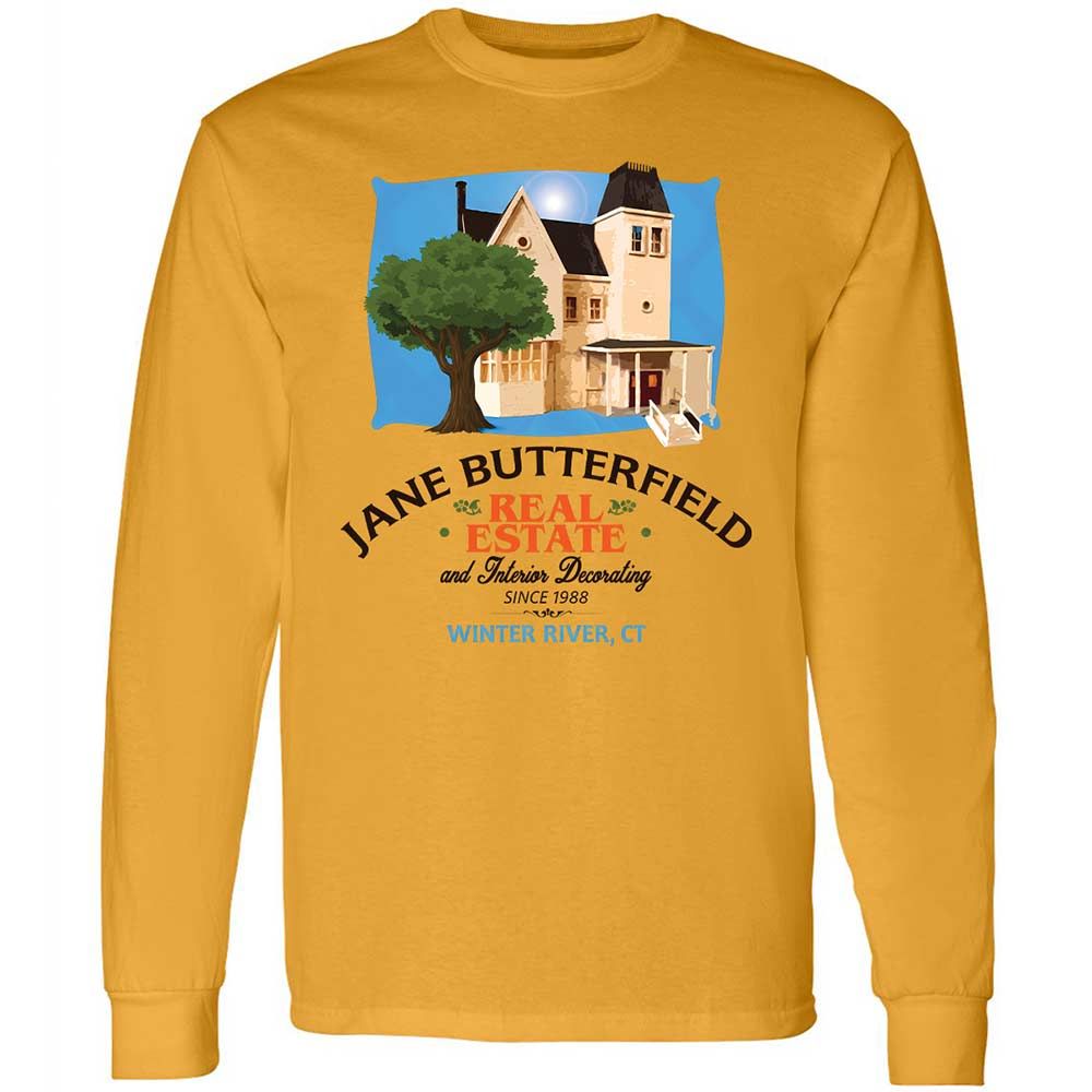 Long Sleeve T-Shirt - W2EN1JQ6 - Gold - 10