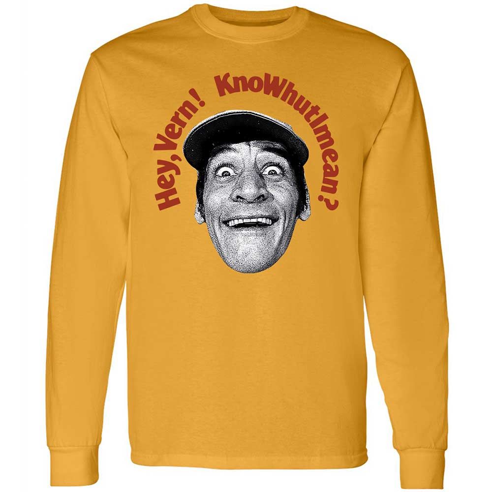 Long Sleeve T-Shirt - 8S6EA86S - Gold - 10