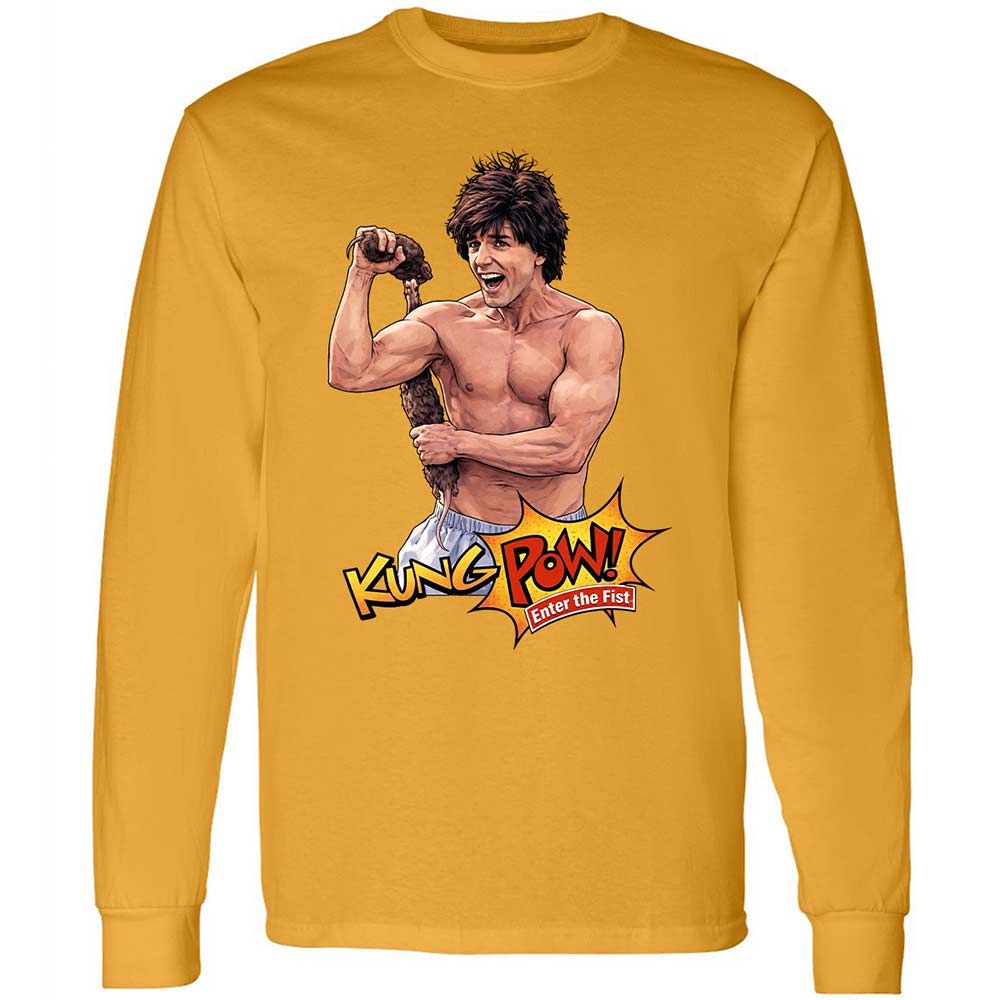Long Sleeve T-Shirt - TFX38QZ1 - Gold - 10