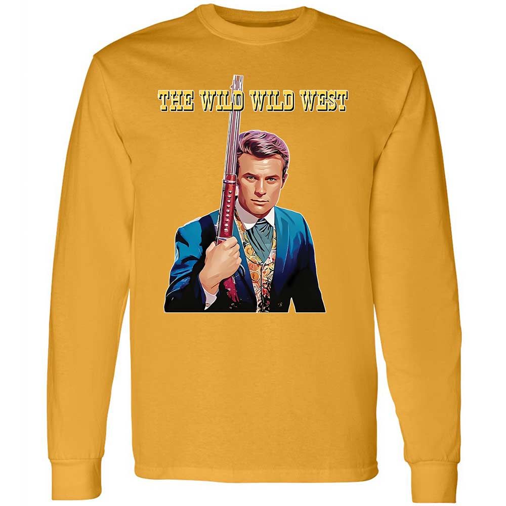 Long Sleeve T-Shirt - V51RYUA6 - Gold - 10