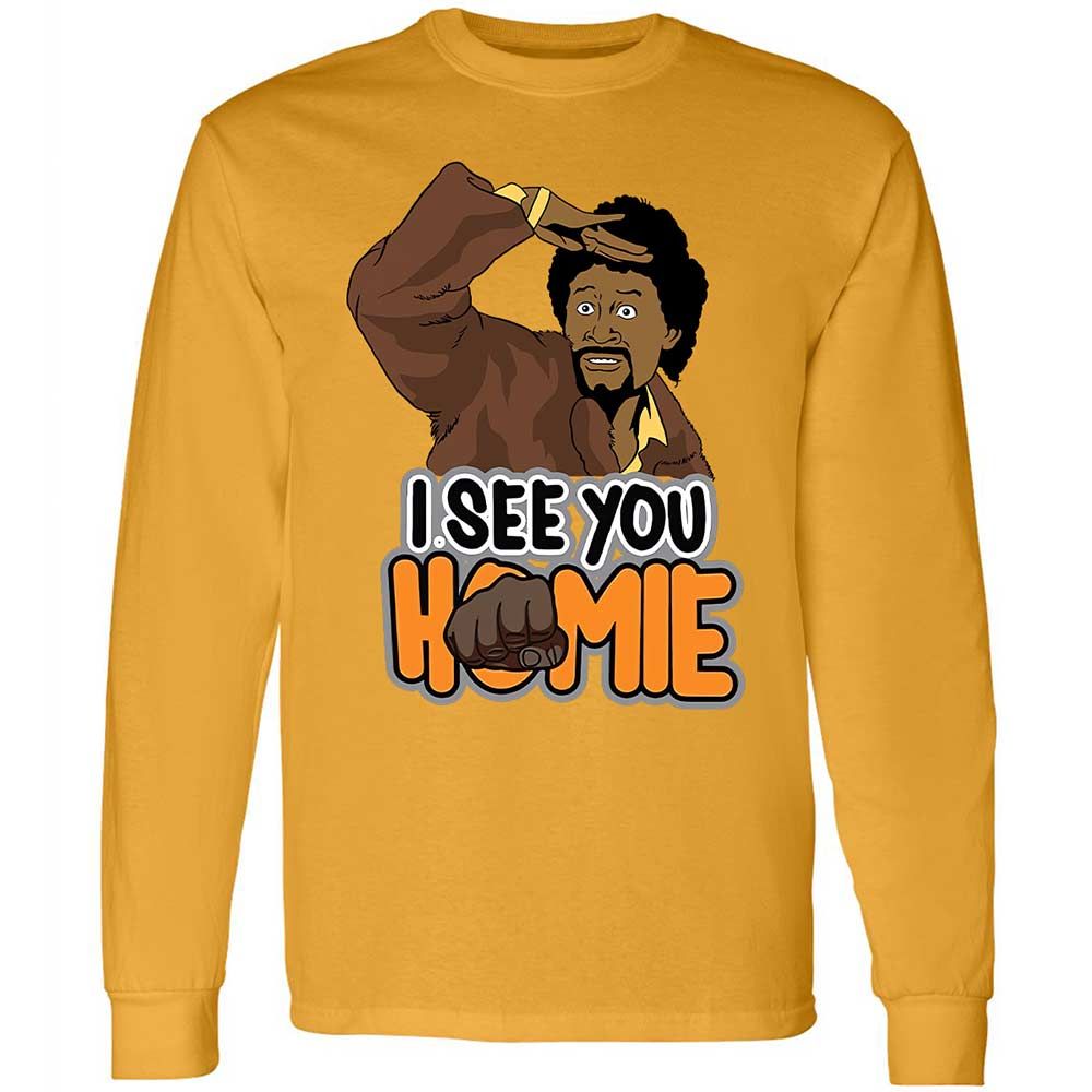 Long Sleeve T-Shirt - Z343X8BW - Gold - 10