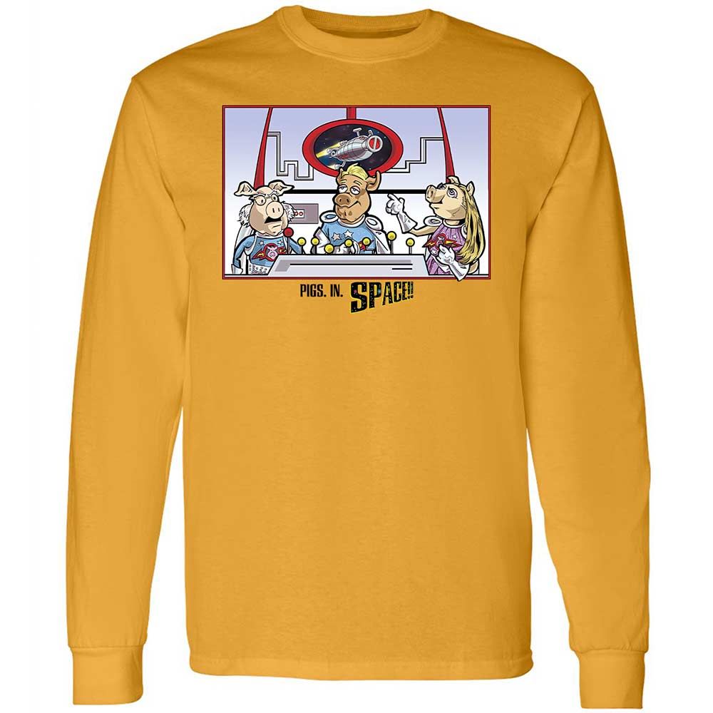 Long Sleeve T-Shirt - AK61X1PF - Gold - 10