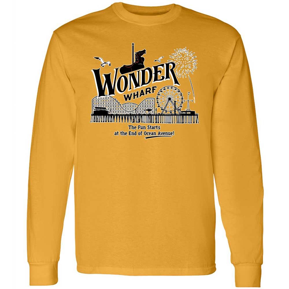 Long Sleeve T-Shirt - KXVQ49EX - Gold - 10