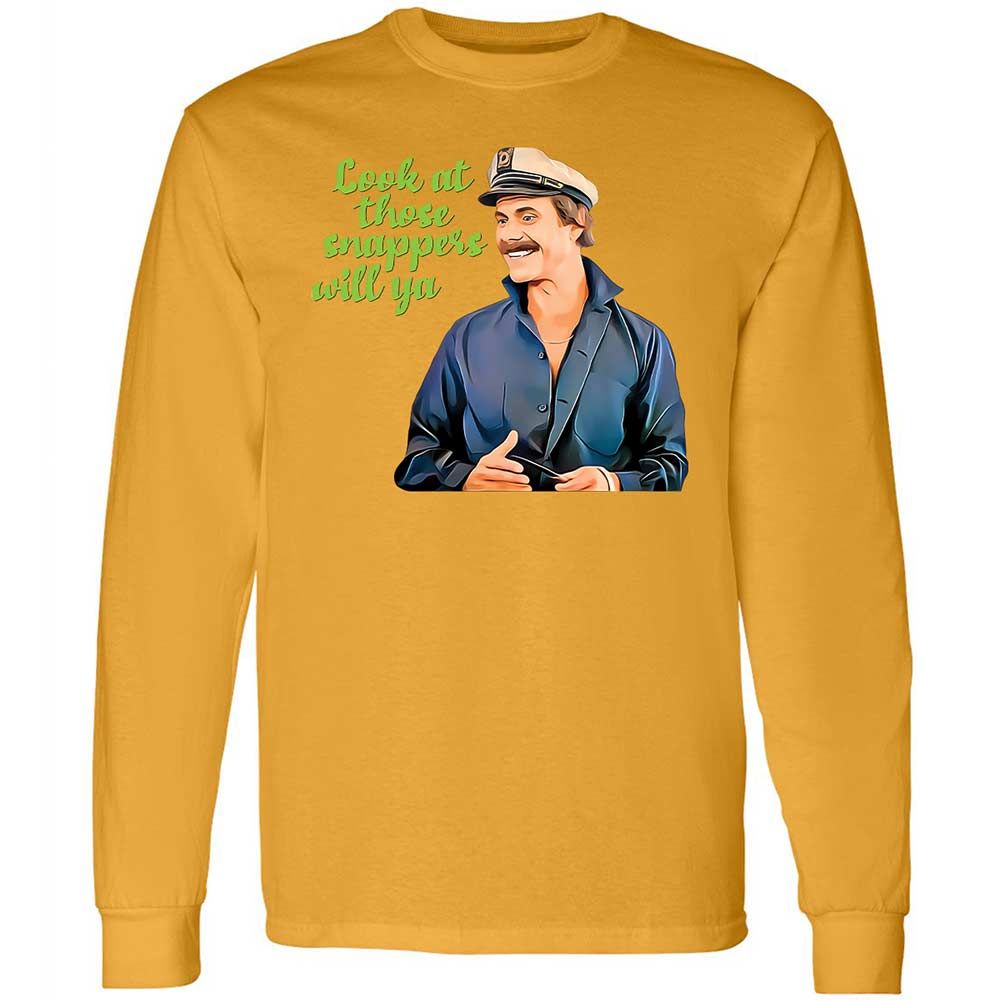 Long Sleeve T-Shirt - QXWXBXUT - Gold - 10
