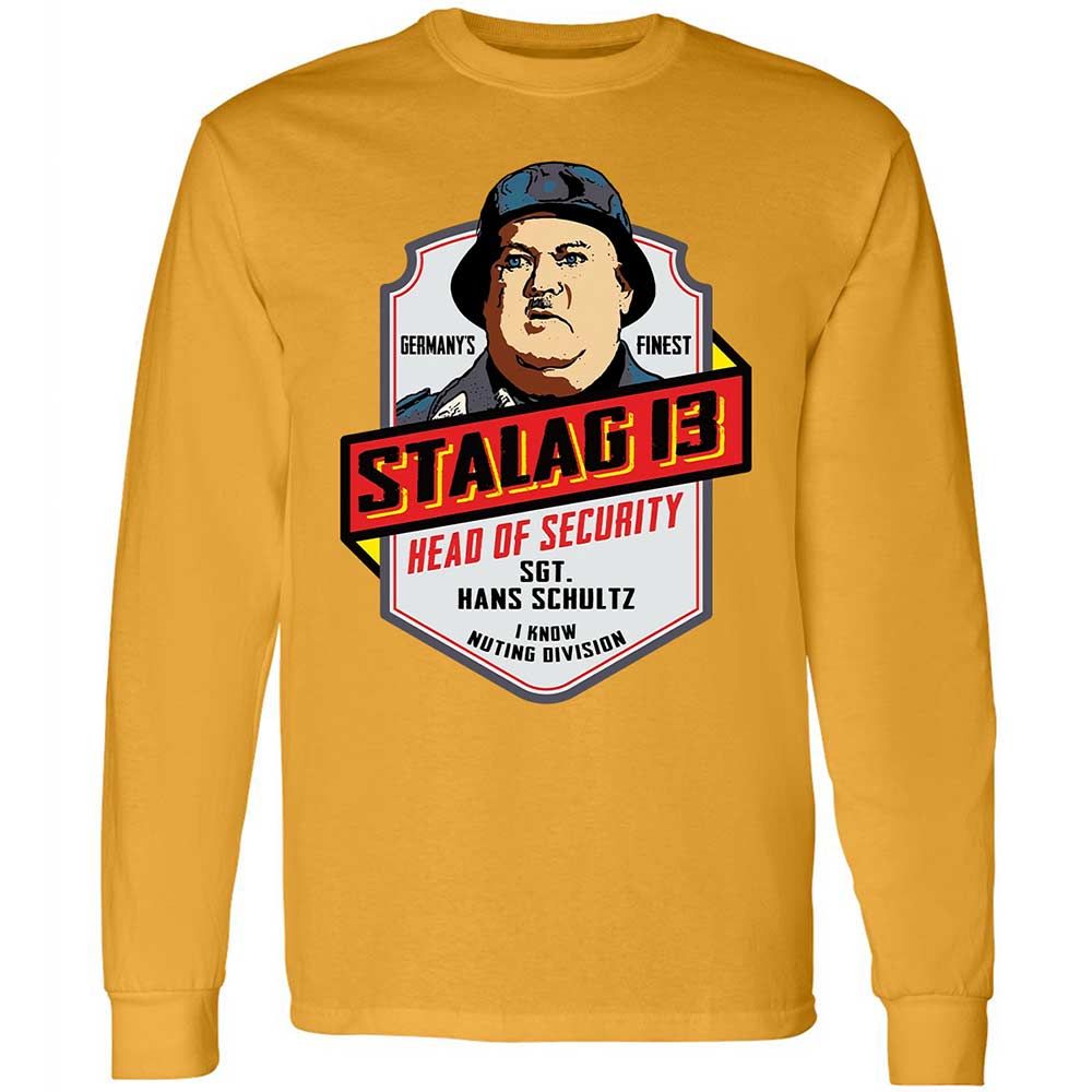Long Sleeve T-Shirt - KM1QDWLL - Gold - 10