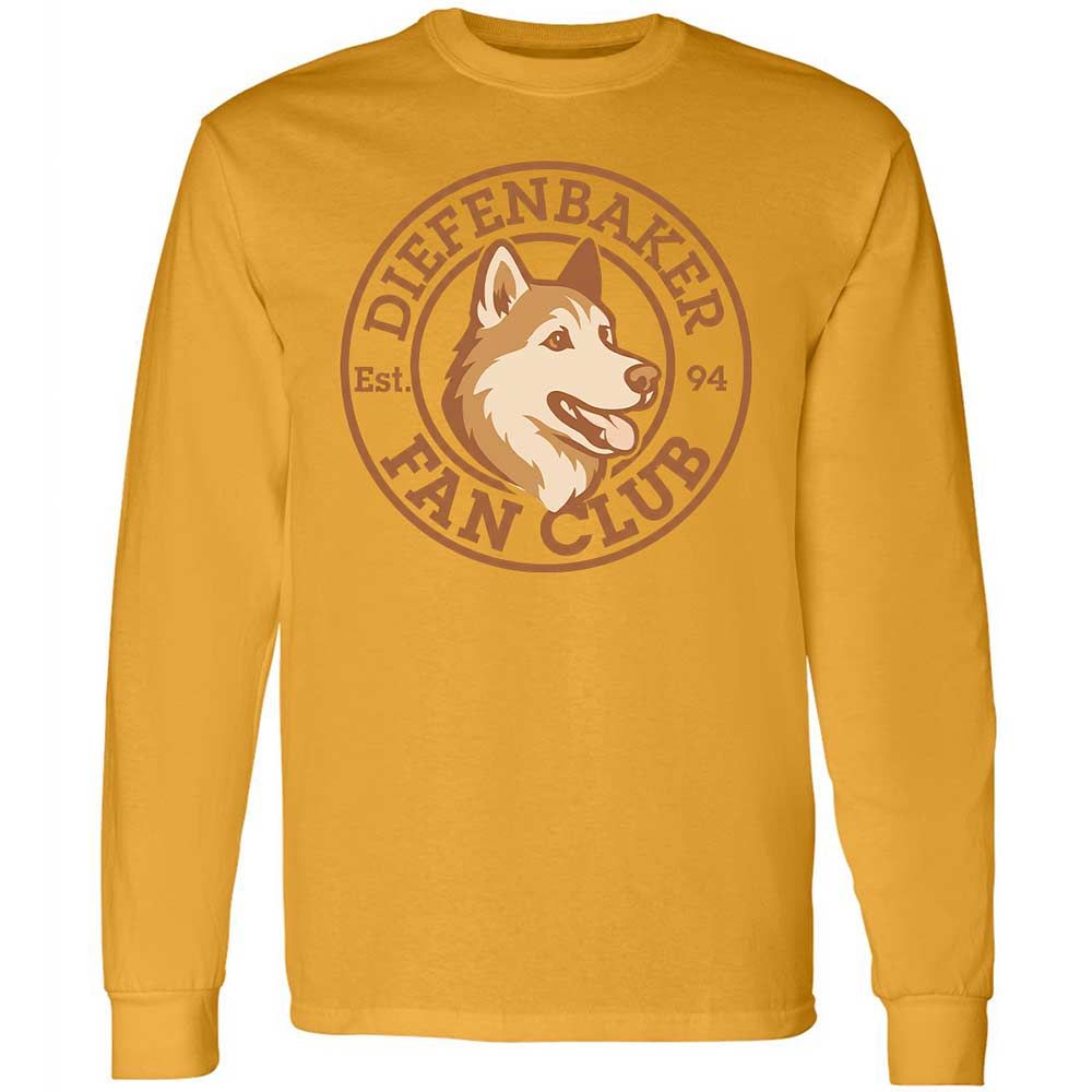 Long Sleeve T-Shirt - 9G9KTCLP - Gold - 10